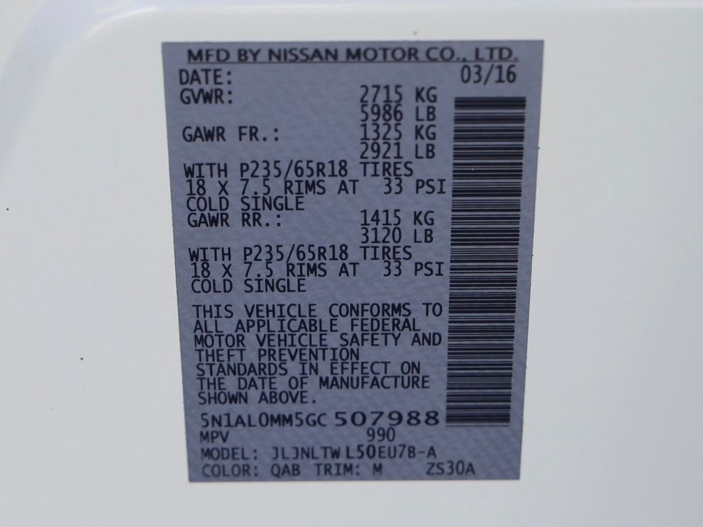 Used 2016 INFINITI QX60 AWD w/ Premium Plus Package image 32