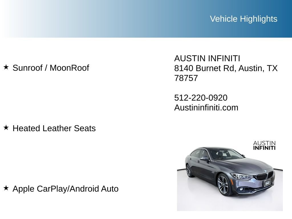 Used 2020 BMW 440i Gran Coupe RWD image 10