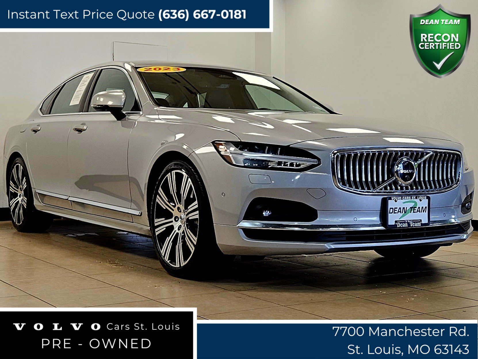 Used 2023 Volvo S90 B6 Ultimate w/ Protection Package Premier