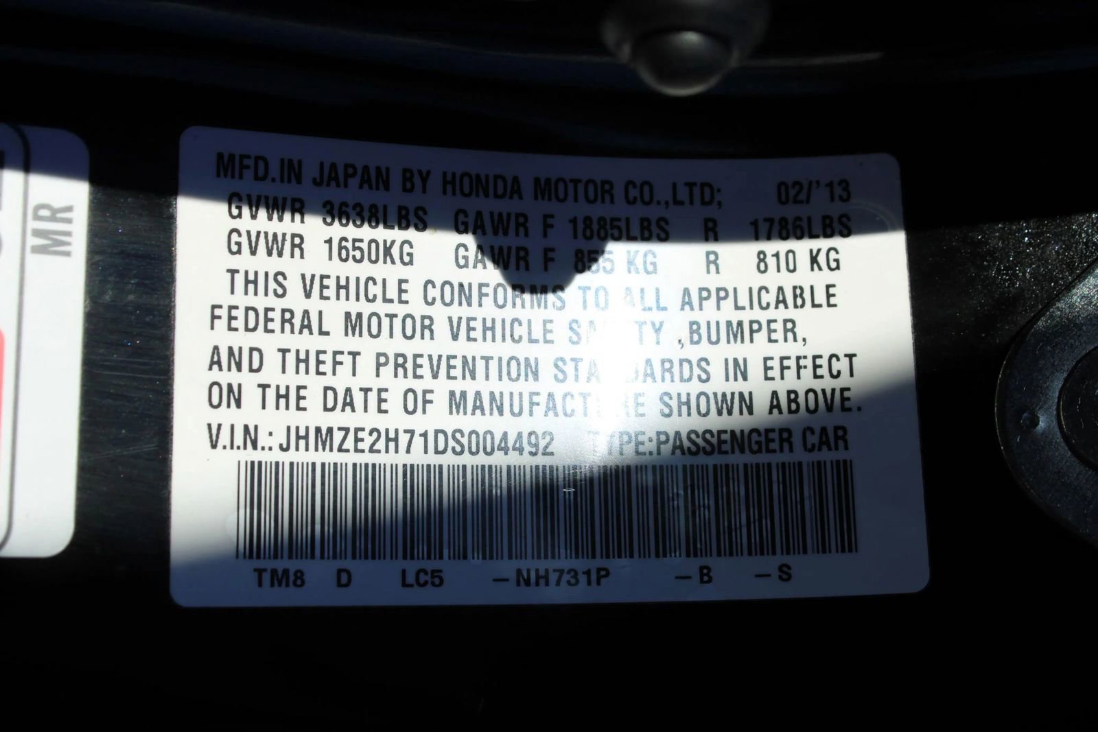 Used 2013 Honda Insight EX image 19