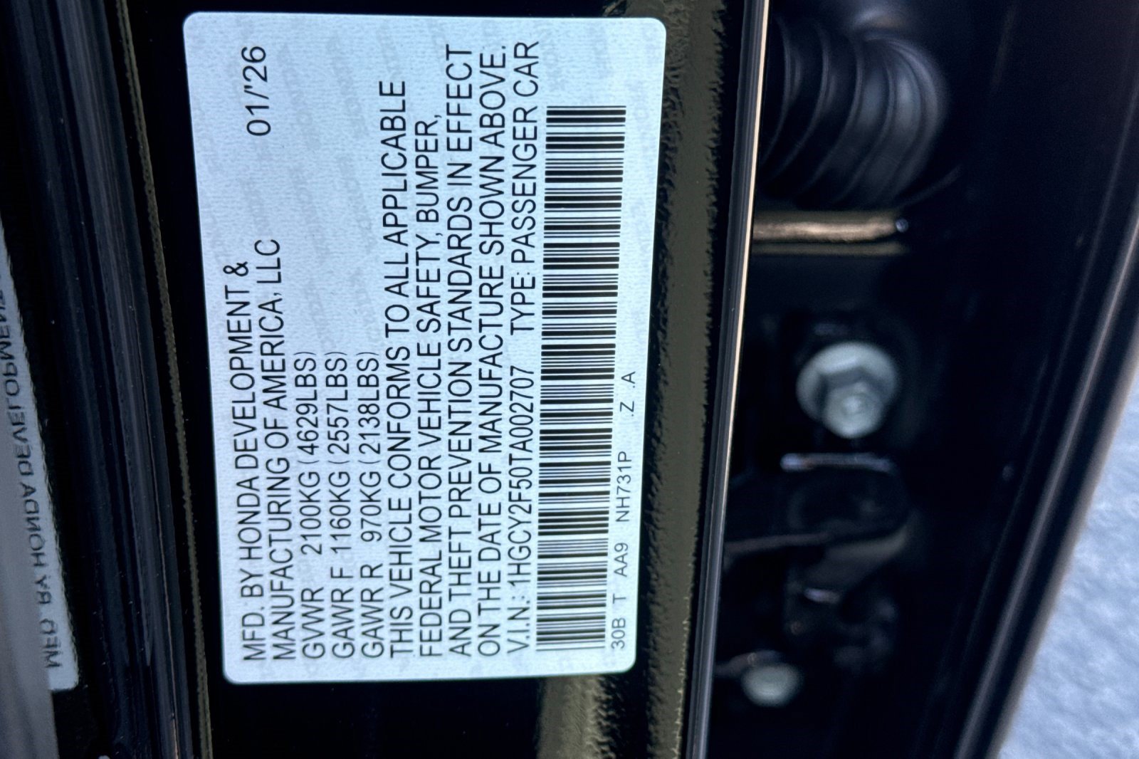 Used 2026 Honda Accord Sport image 21
