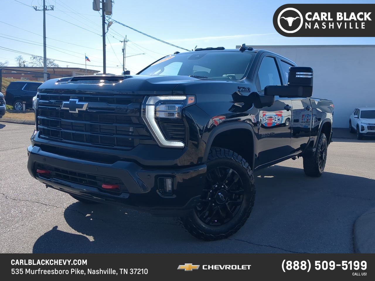 Used 2025 Chevrolet Silverado 3500 LTZ w/ Trail Boss Package image 1