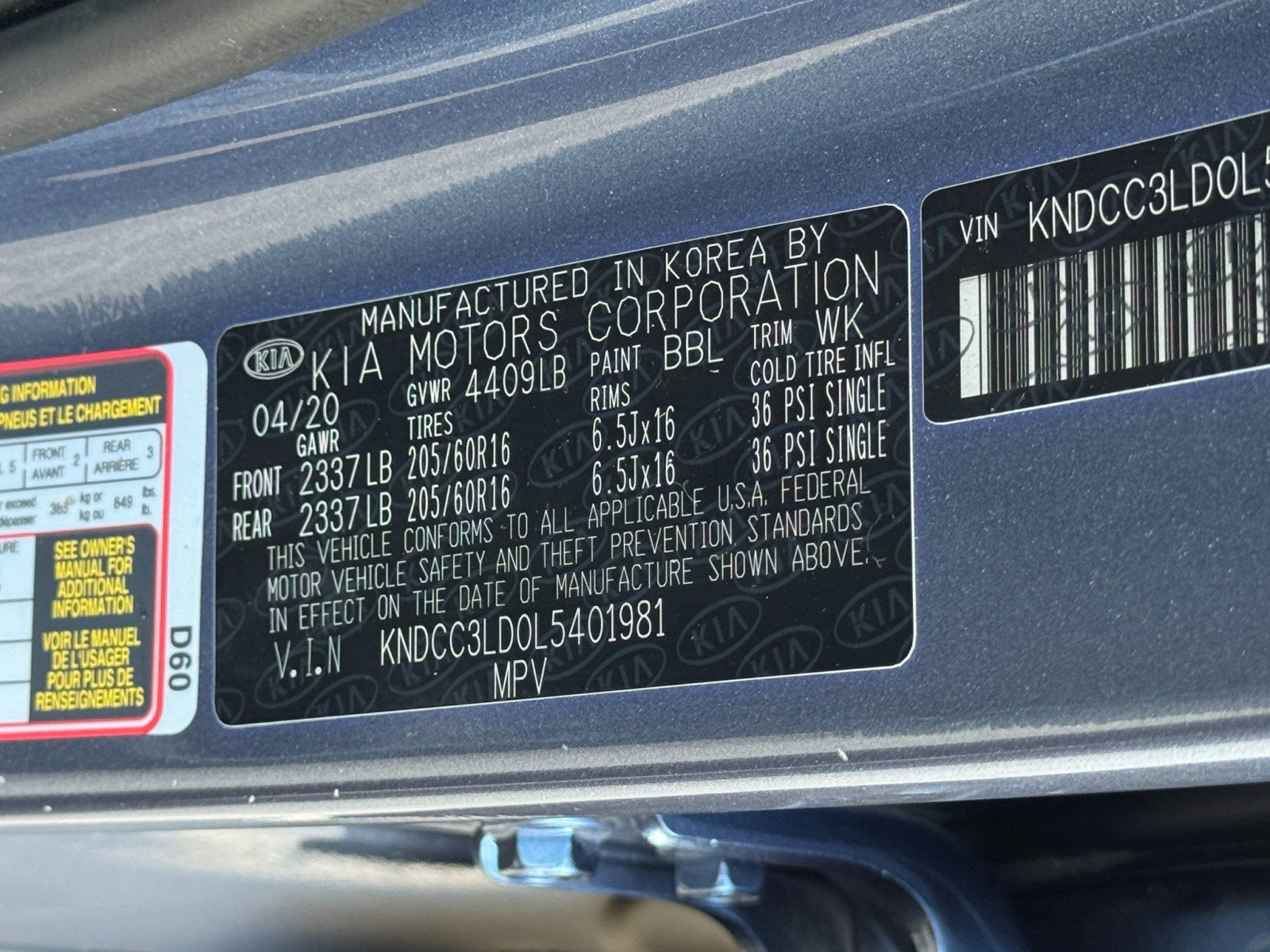 Used 2020 Kia Niro EX Premium FWD image 43