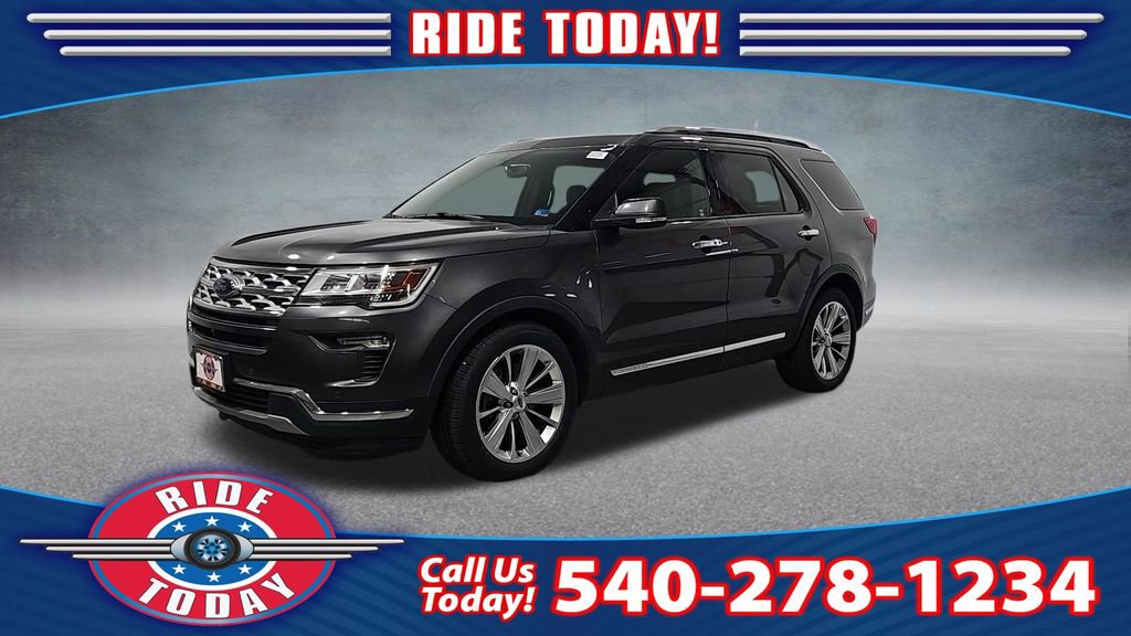 Used 2019 Ford Explorer Limited w/ Class III Trailer Tow Package