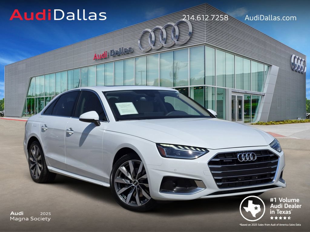 Certified 2023 Audi A4 2.0T Premium w/ Convenience Package AWD/4WD 360° Tour