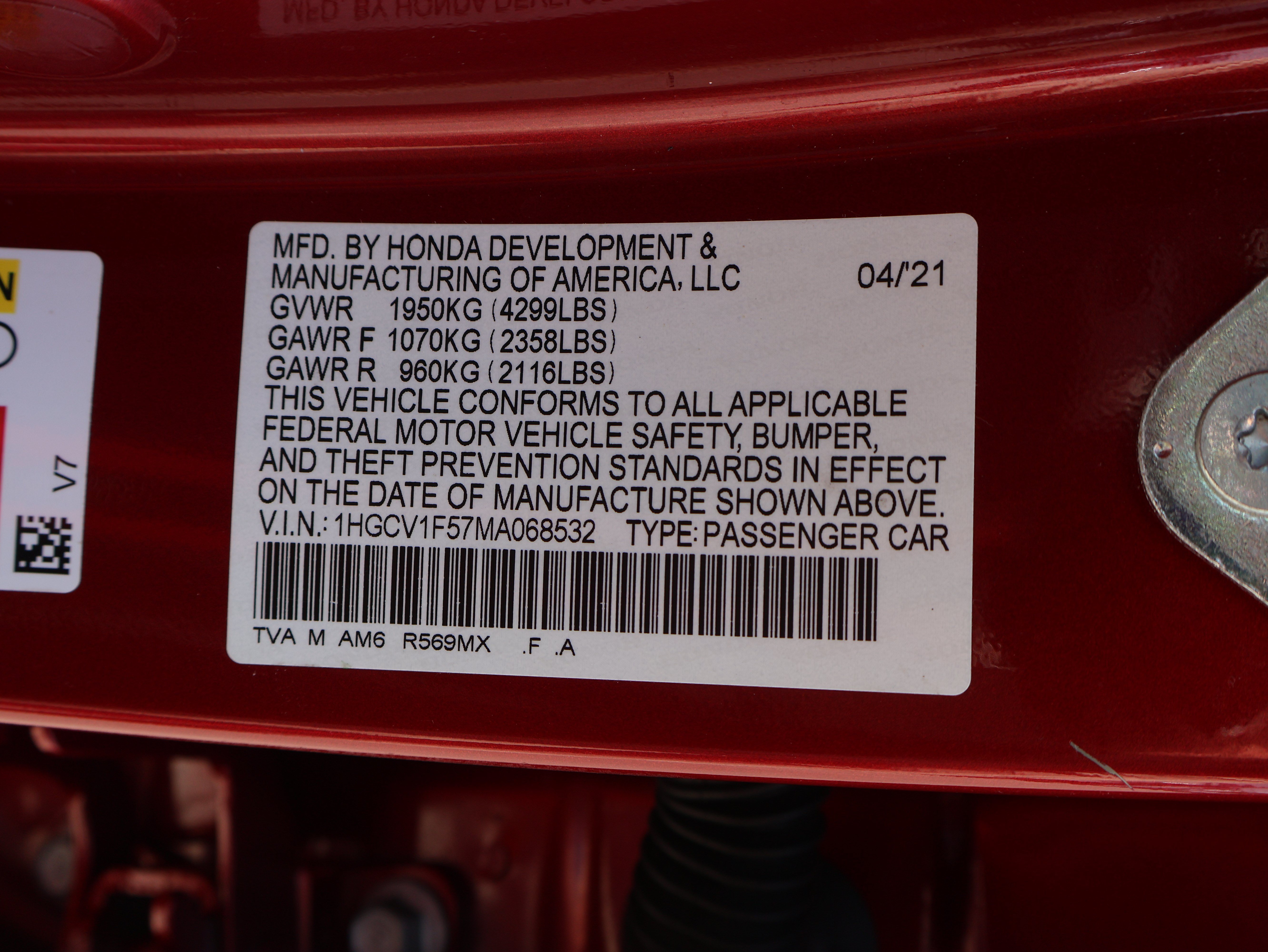 Used 2021 Honda Accord EX-L image 36