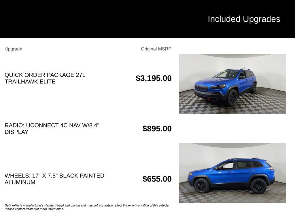 Used 2019 Jeep Cherokee Trailhawk AWD/4WD image 6