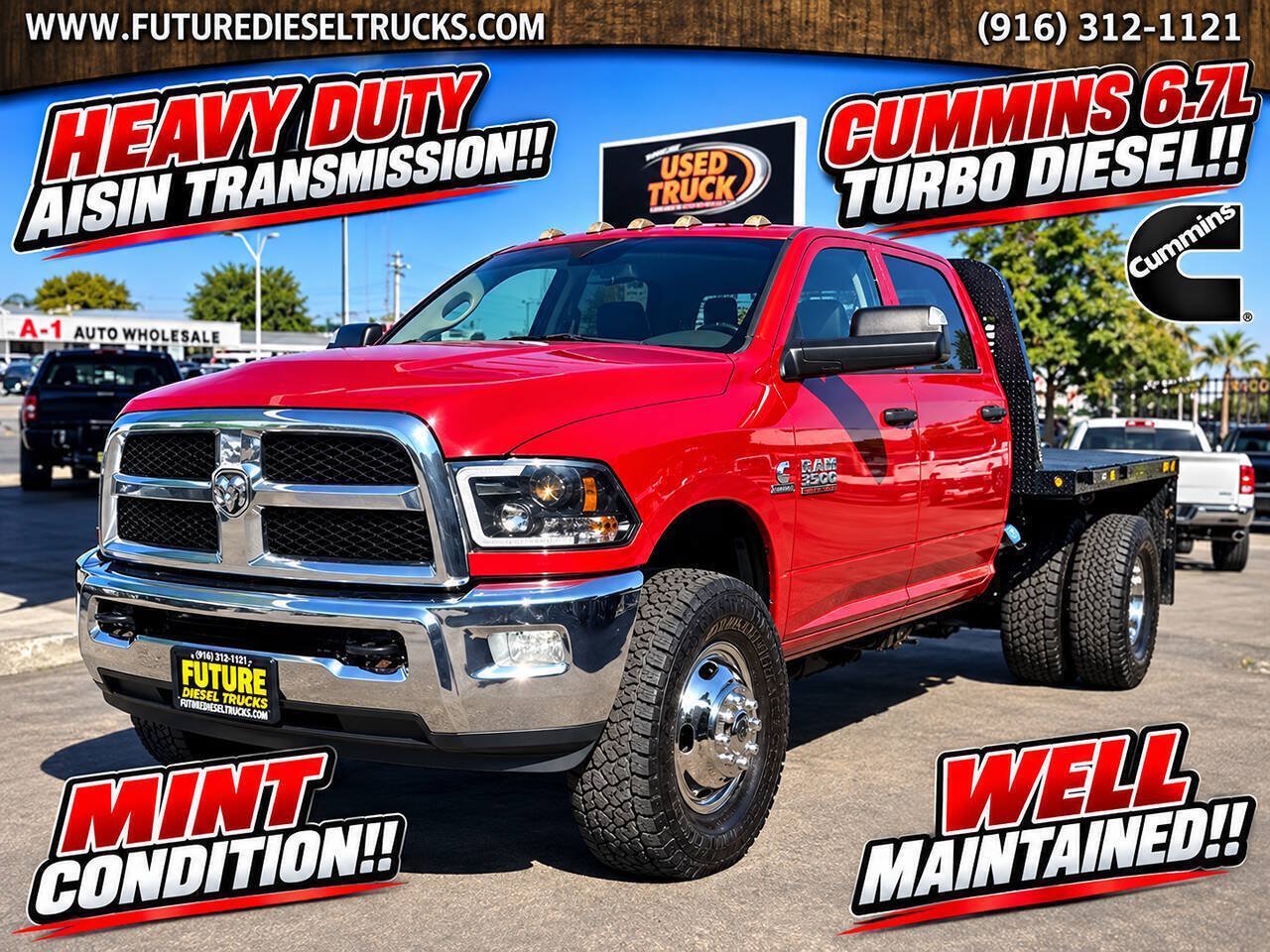 Used 2018 RAM 3500 Tradesman w/ Chrome Appearance Group