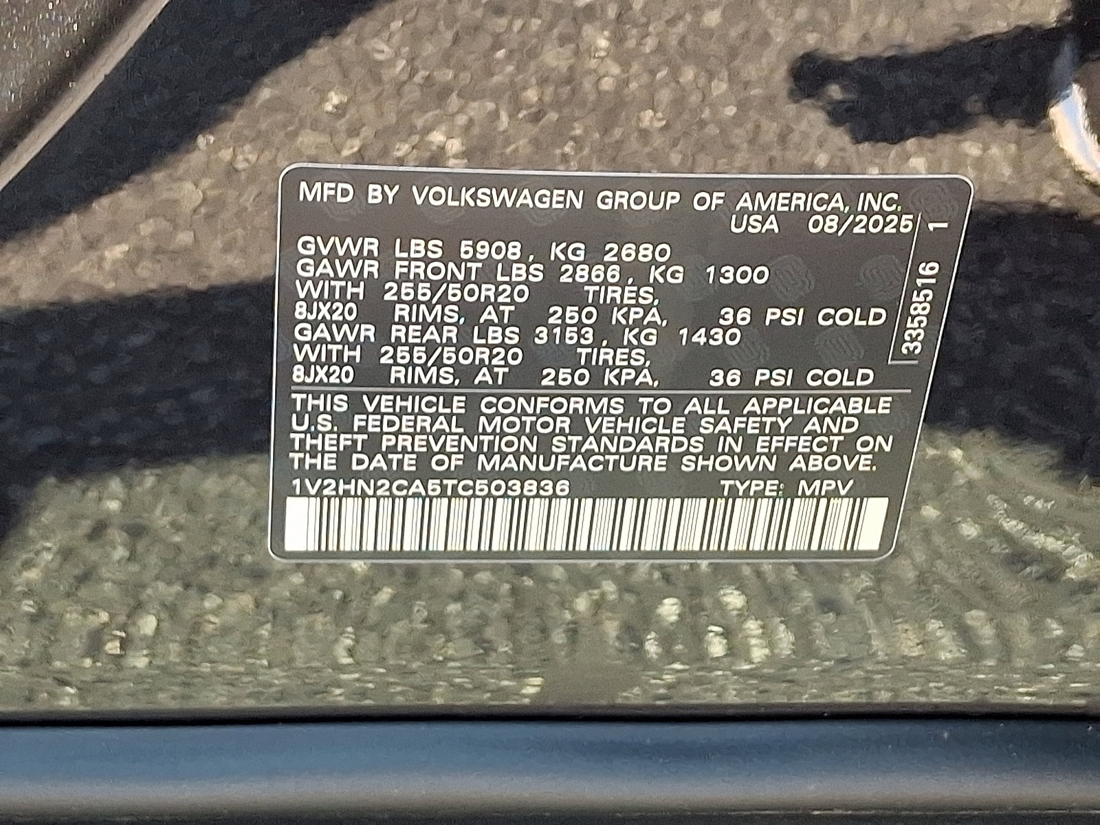 New 2026 Volkswagen Atlas SE image 18