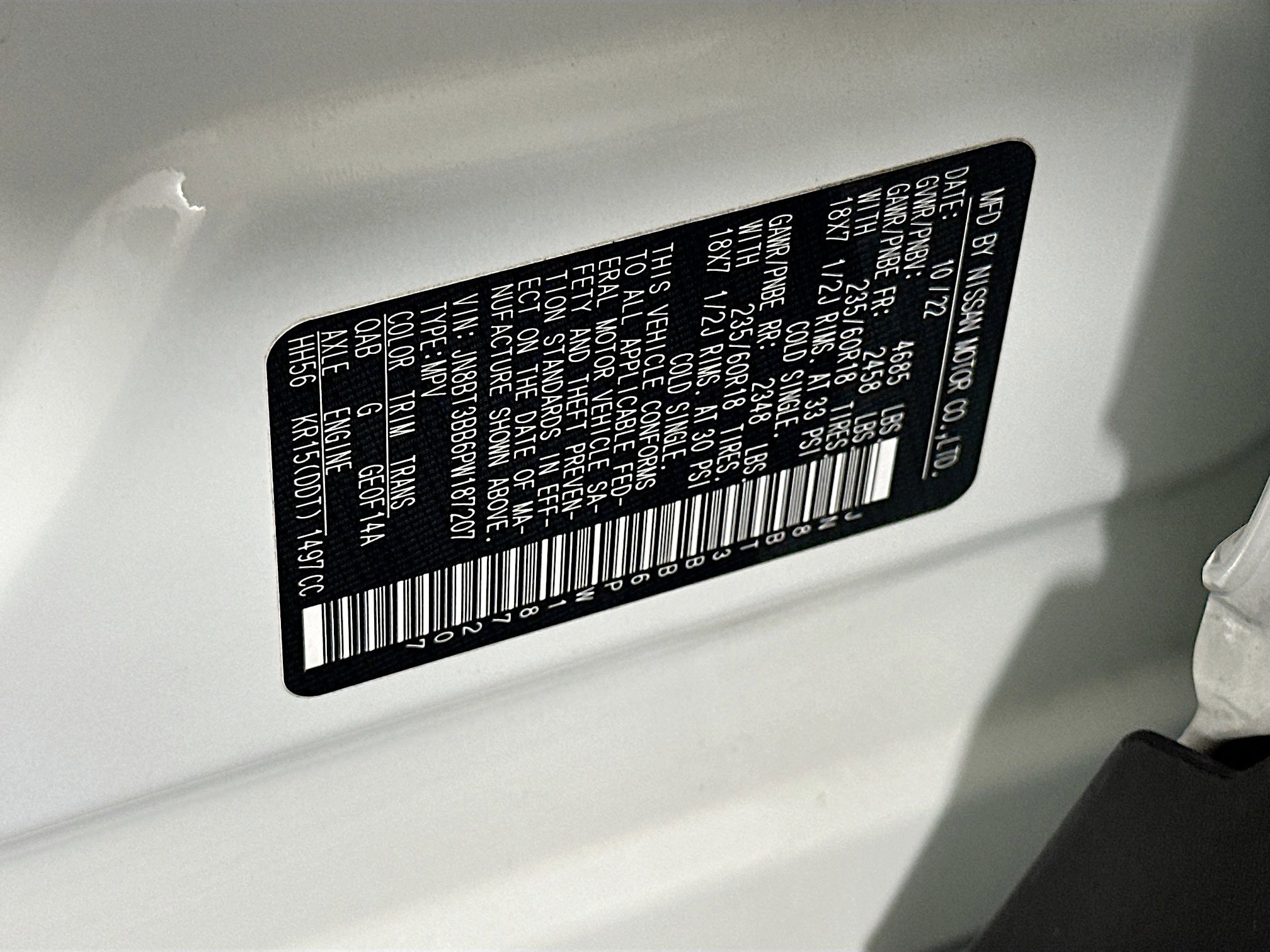 Used 2023 Nissan Rogue SV image 12