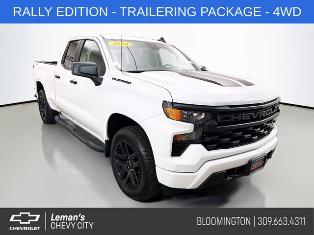 Used 2024 Chevrolet Silverado 1500 Custom w/ Rally Edition
