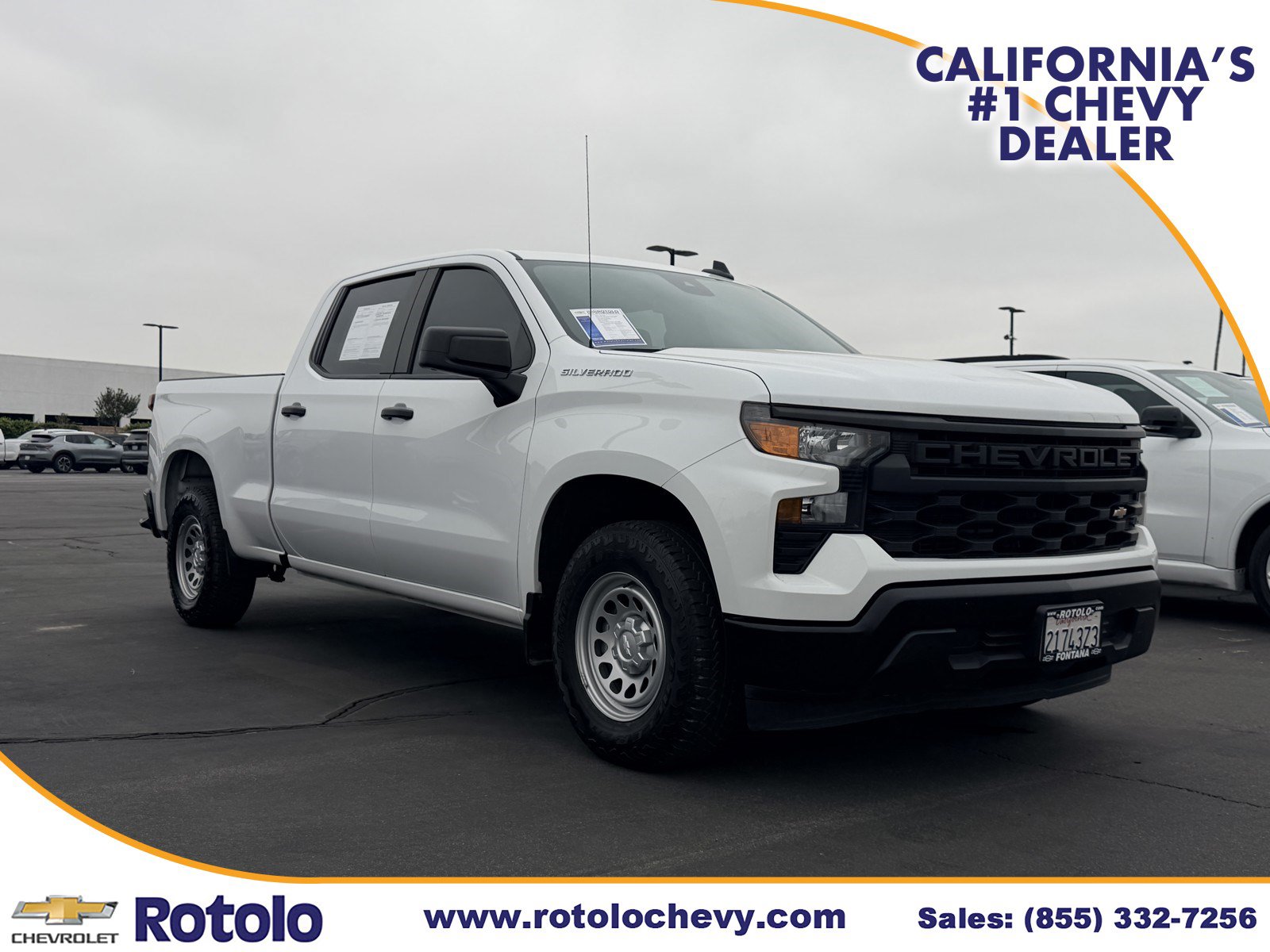 Used 2024 Chevrolet Silverado 1500 W/T w/ WT Value Package RWD image 1