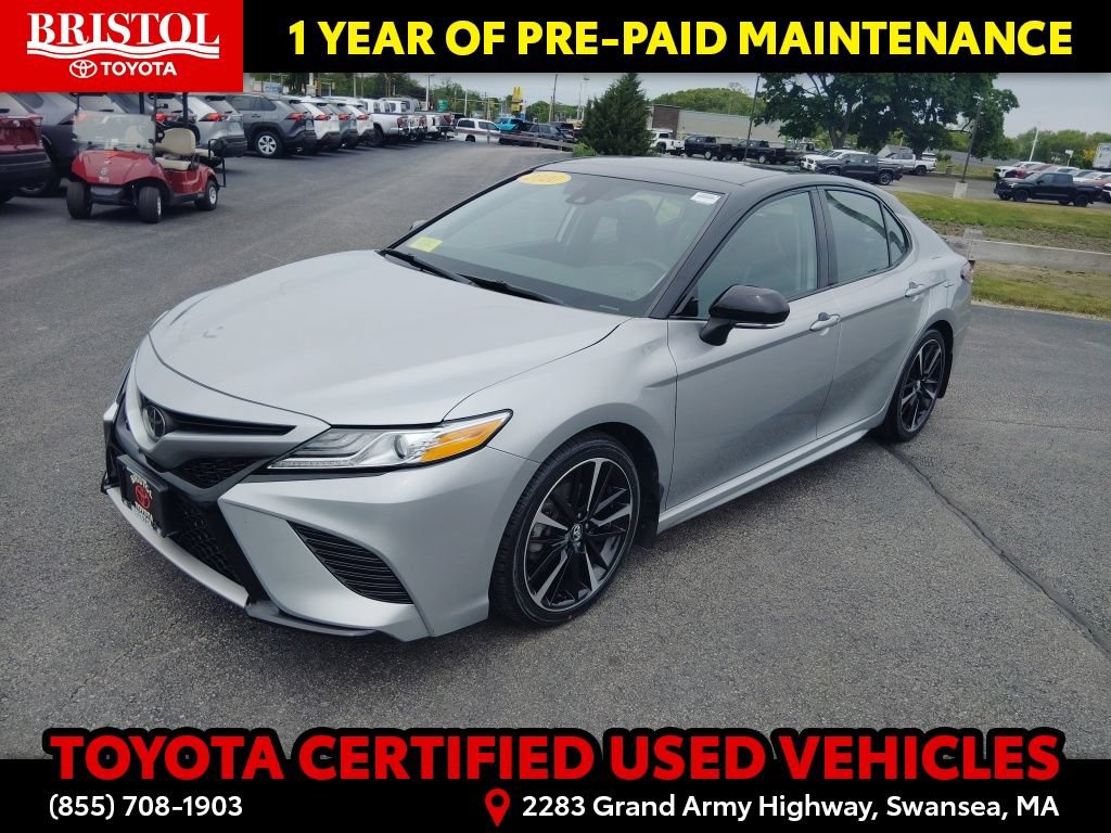 Certified 2020 Toyota Camry XSE w/ Navigation Package FWD image 3
