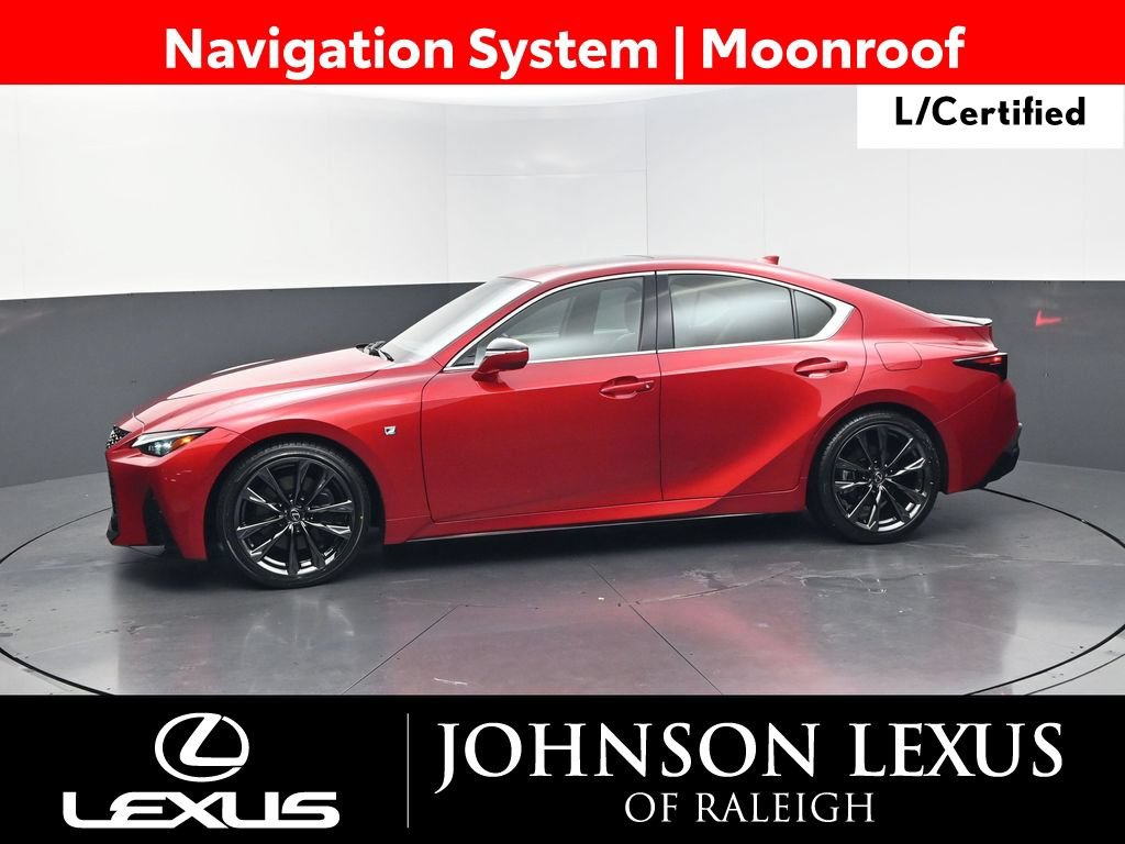 Certified 2023 Lexus IS 350 F Sport w/ Navigation Package RWD image 2