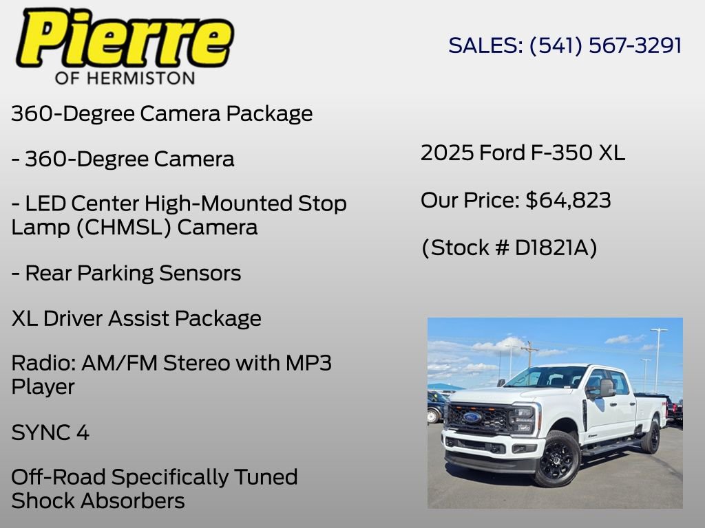 Used 2025 Ford F350 XL w/ STX Appearance Package AWD/4WD image 24