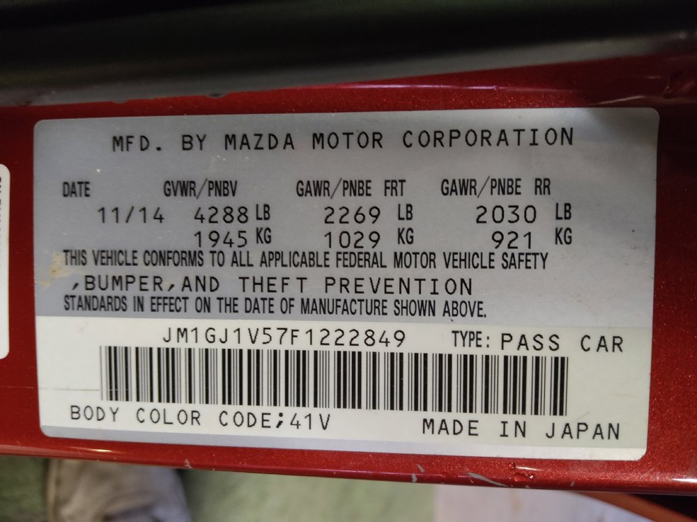 Used 2015 MAZDA MAZDA6 Touring image 33