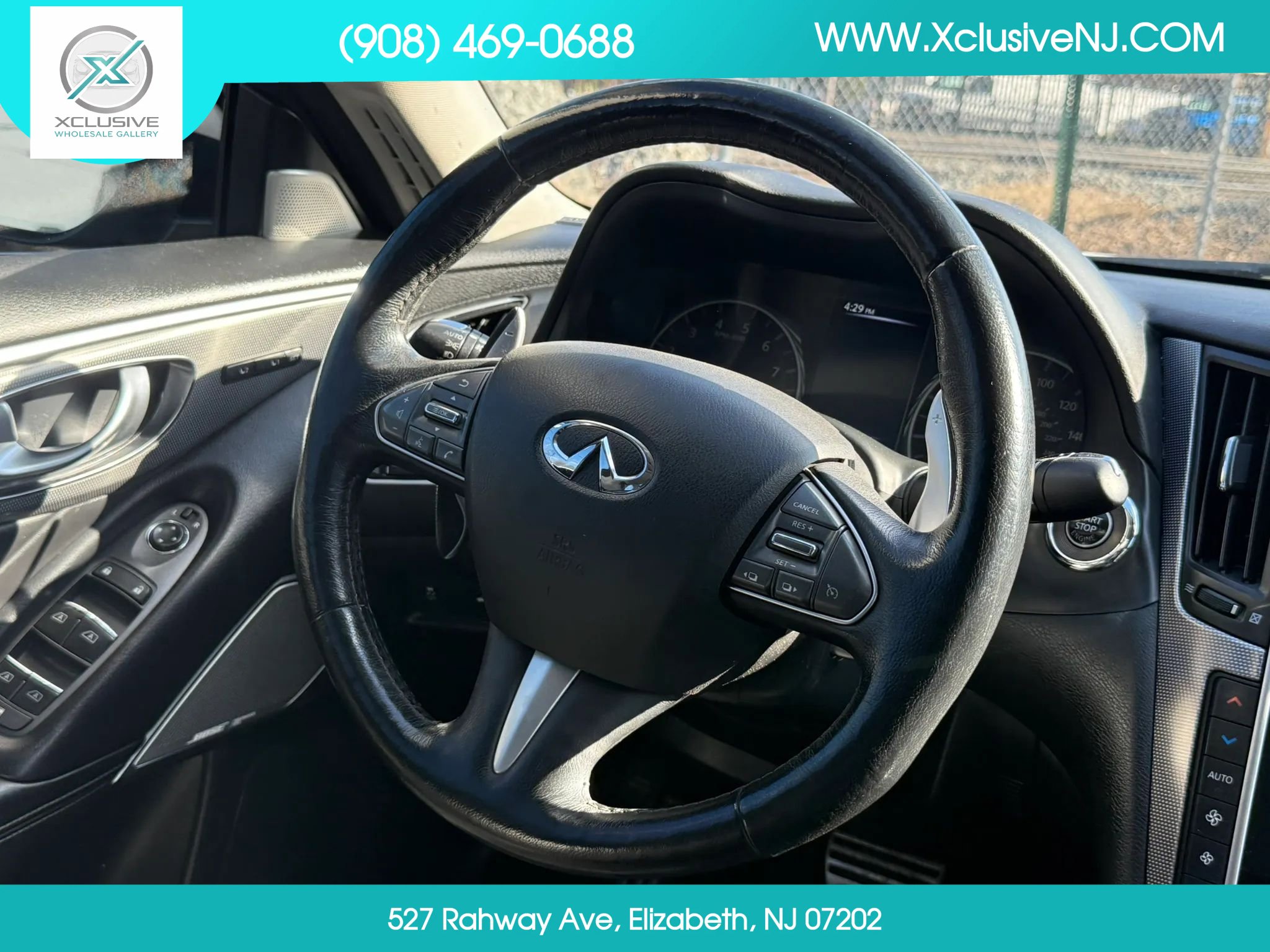 Used 2017 INFINITI Q50 Red Sport 400 image 11