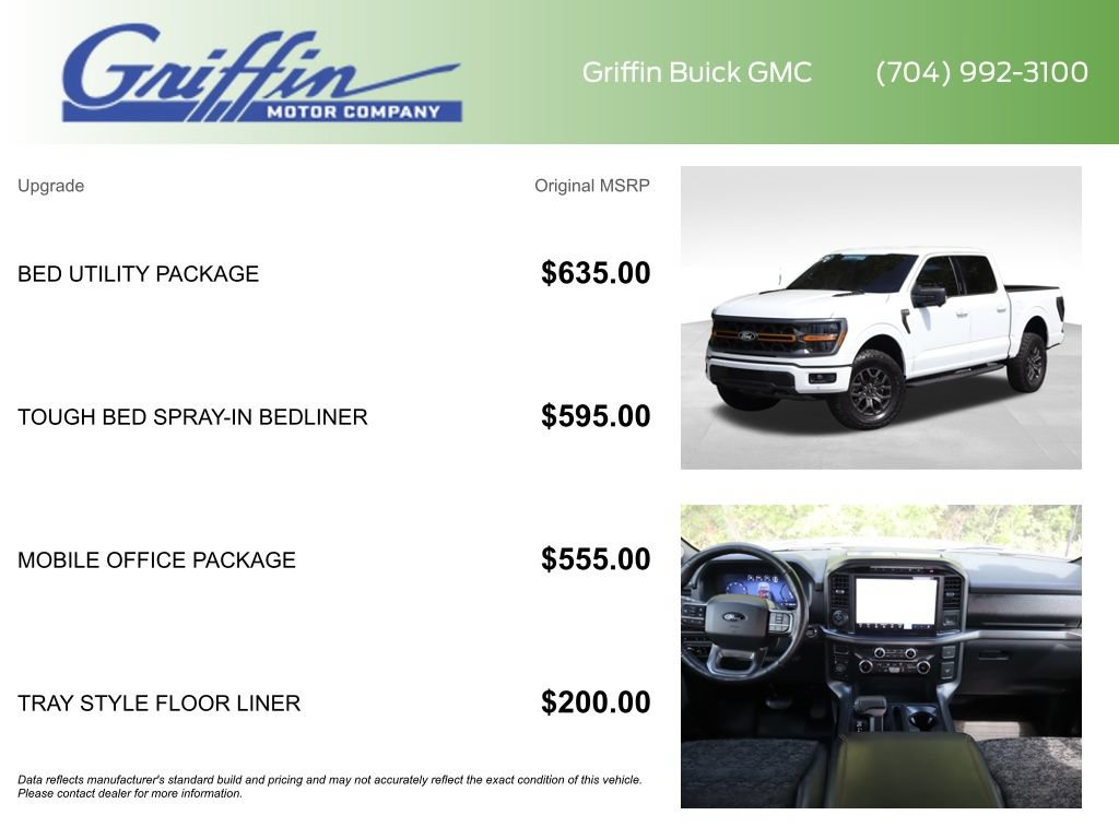 Used 2024 Ford F150 Tremor w/ Bed Utility Package AWD/4WD image 6