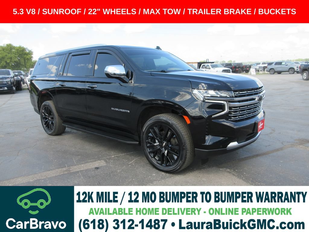 Certified 2023 Chevrolet Suburban Premier w/ Max Trailering Package