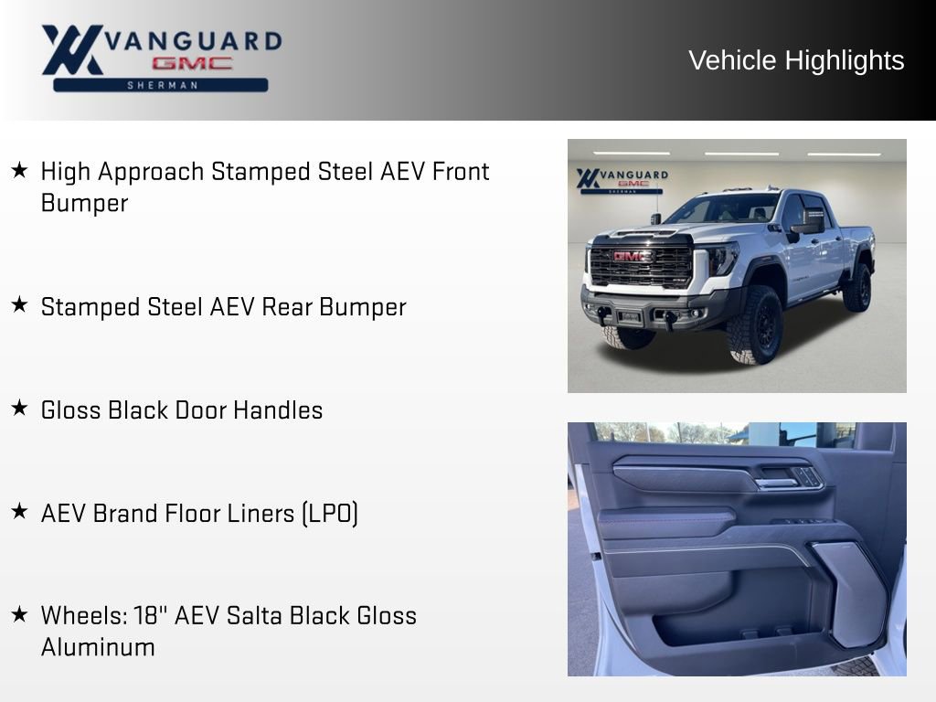 Used 2024 GMC Sierra 2500 AT4X w/ AT4X AEV Edition image 11