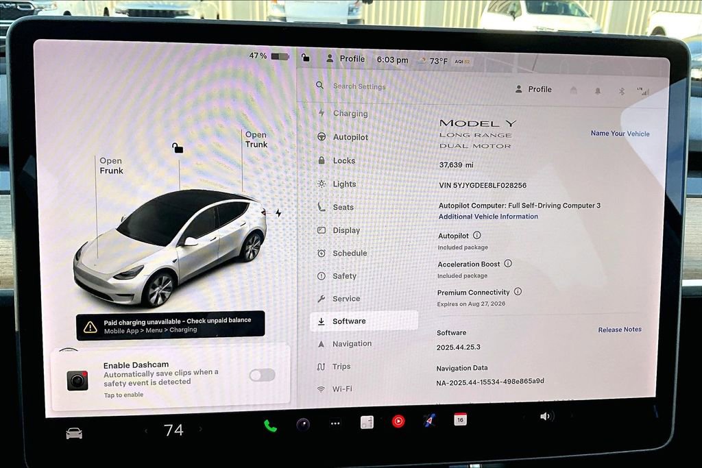 Used 2020 Tesla Model Y Long Range AWD/4WD image 13