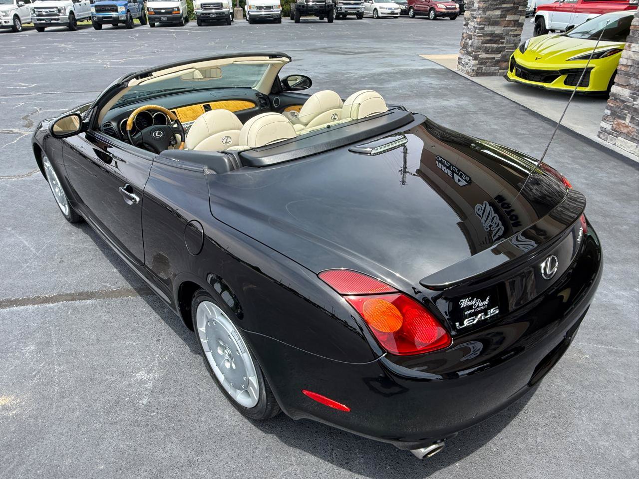 Used 2002 Lexus SC 430 Convertible RWD image 9