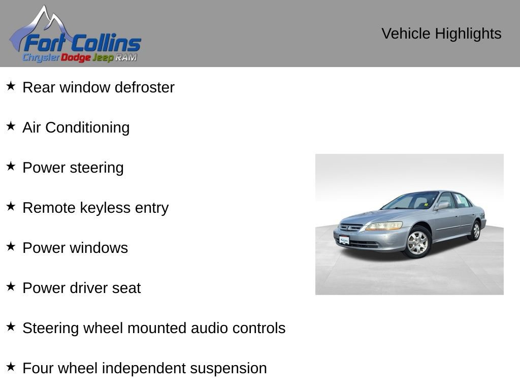 Used 2002 Honda Accord EX image 4