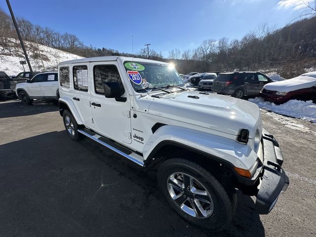 Used 2021 Jeep Wrangler Unlimited Sahara w/ LED Lighting Group AWD/4WD image 11