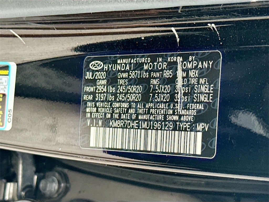 Used 2021 Hyundai Palisade Calligraphy image 36