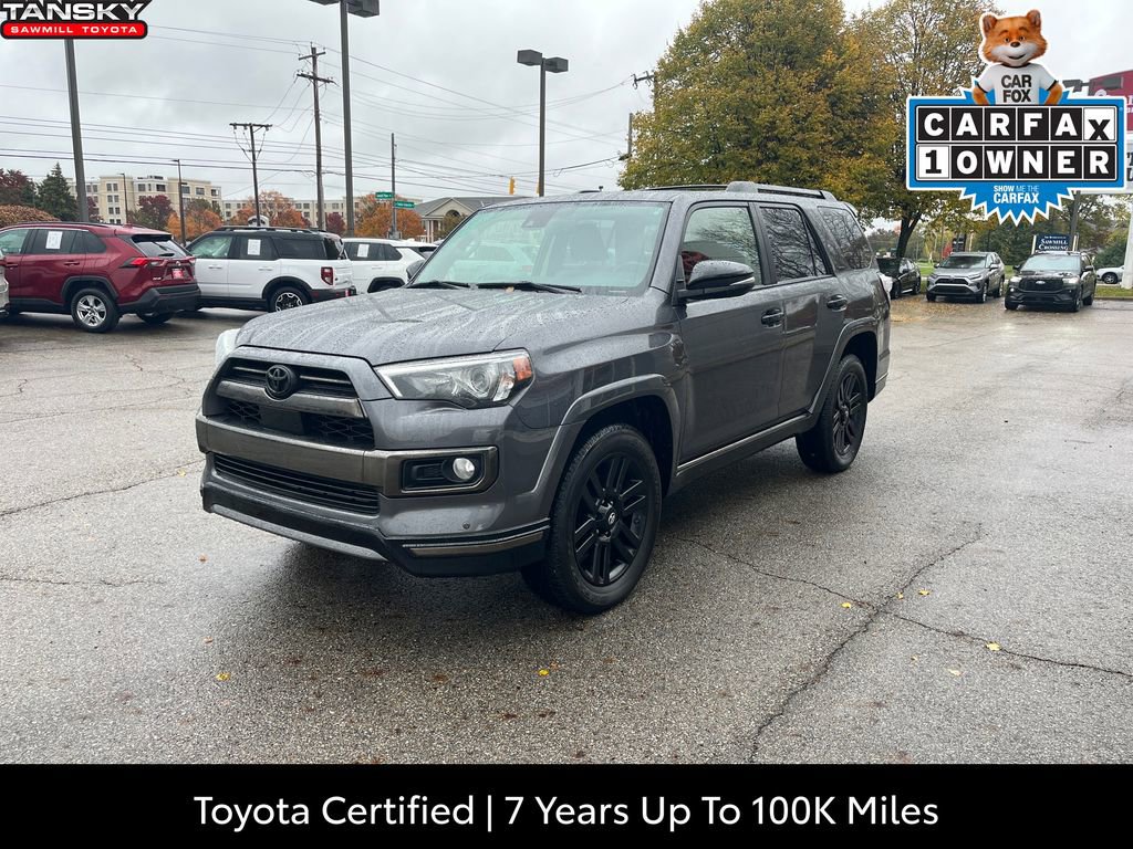 Certified 2020 Toyota 4Runner Nightshade