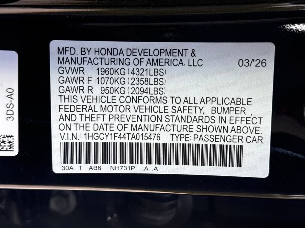 Certified 2026 Honda Accord SE image 32