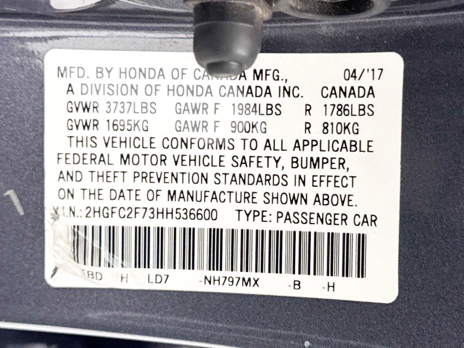 Used 2017 Honda Civic EX image 36