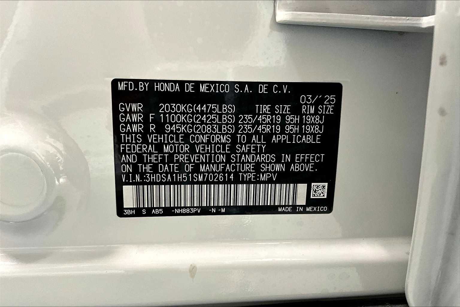 Used 2025 Acura ADX A-Spec image 19