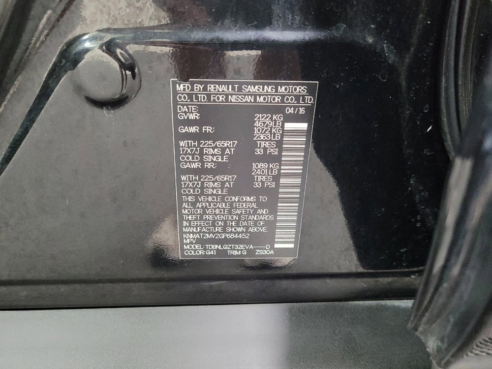 Used 2016 Nissan Rogue SV AWD/4WD image 33