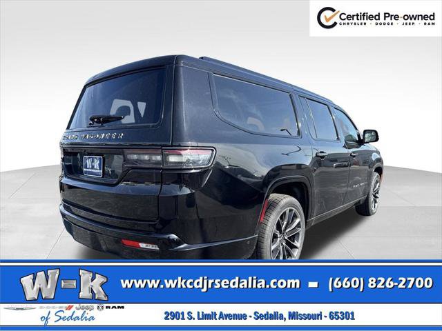 Certified 2024 Jeep Grand Wagoneer L Series II w/ Quick Order Packagew 28T AWD/4WD image 8