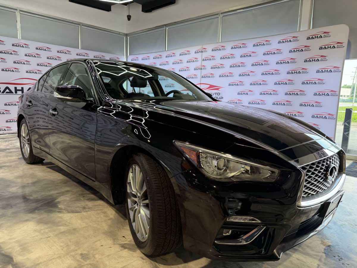 Used 2022 INFINITI Q50 Luxe w/ Cargo Package AWD/4WD image 2