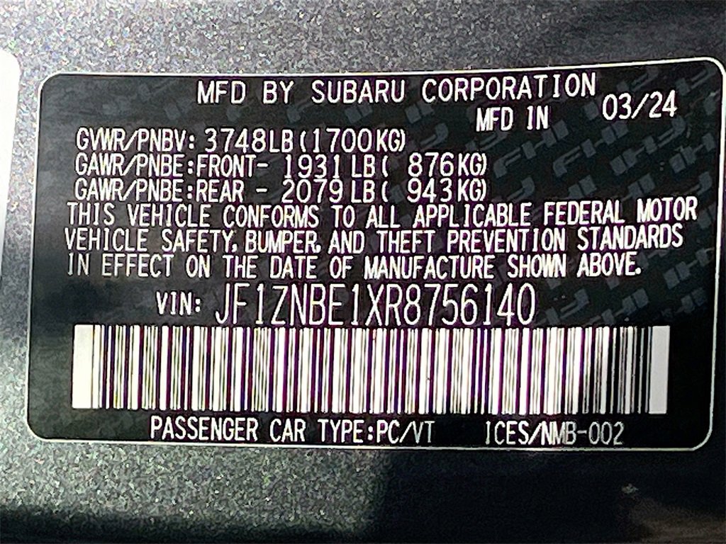 Used 2024 Toyota GR86 Premium image 30