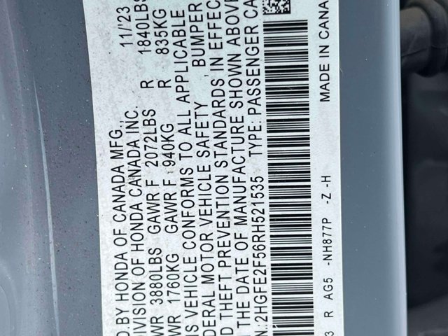 Used 2024 Honda Civic Sport image 21