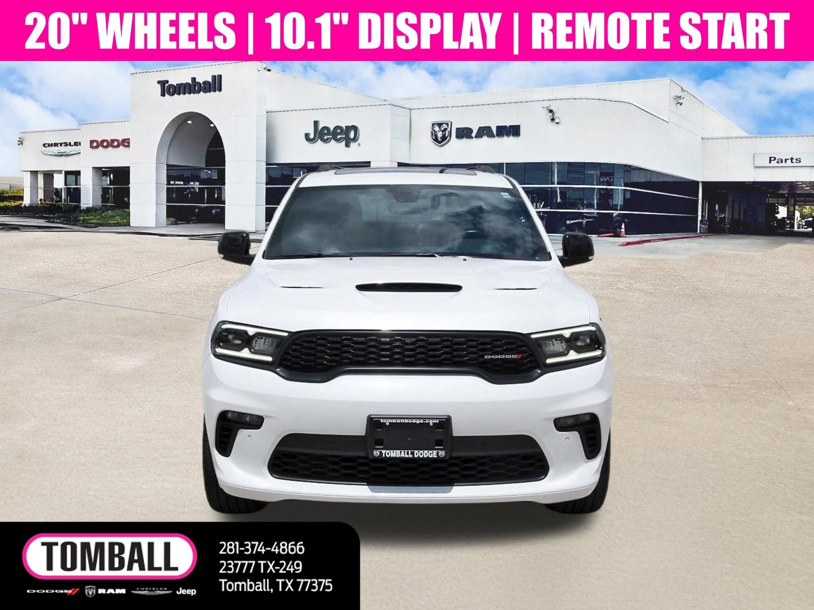 Used 2021 Dodge Durango R/T w/ Blacktop Package RWD image 2