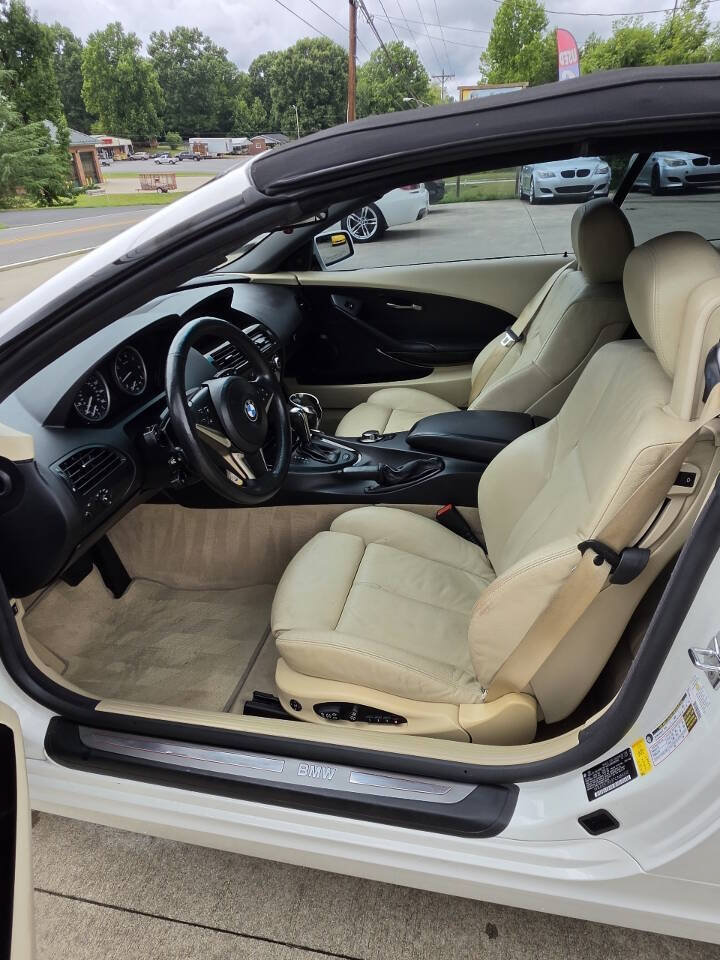 Used 2007 BMW 650i Convertible RWD image 15
