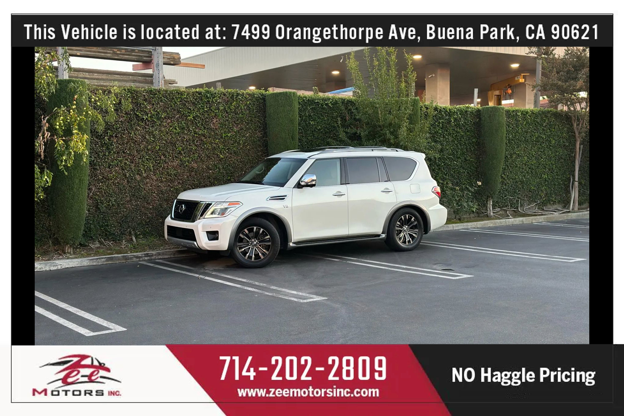 Used 2017 Nissan Armada Platinum w/ Captain Seat Package image 13