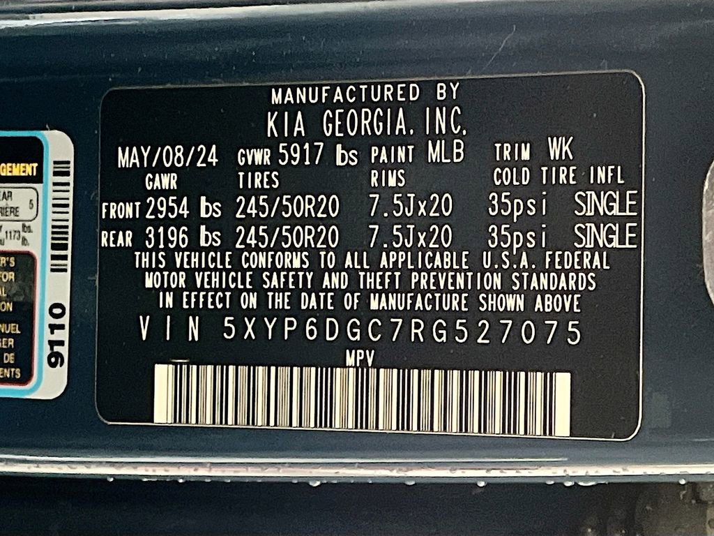 Used 2024 Kia Telluride S w/ S Sunroof Package image 35