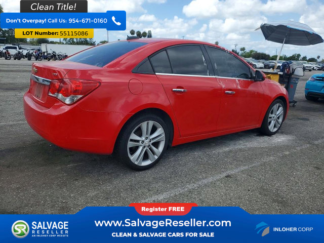 Used 2016 Chevrolet Cruze LTZ FWD image 4