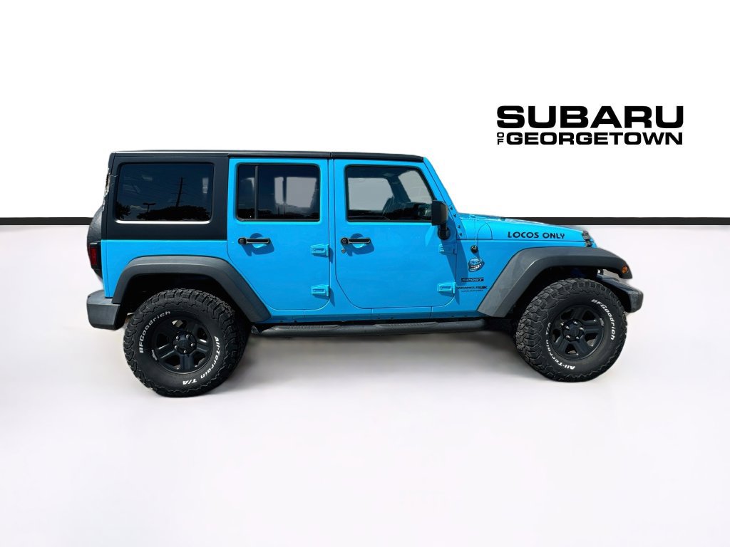 Used 2018 Jeep Wrangler Unlimited Sport w/ Connectivity Group AWD/4WD image 9