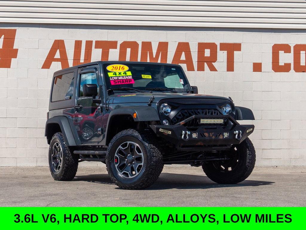 Used 2016 Jeep Wrangler Sport w/ Quick Order Package 24S