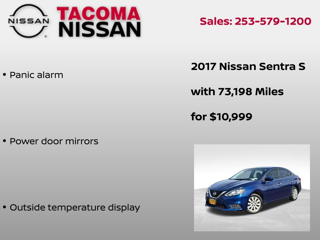 Used 2017 Nissan Sentra S FWD image 12