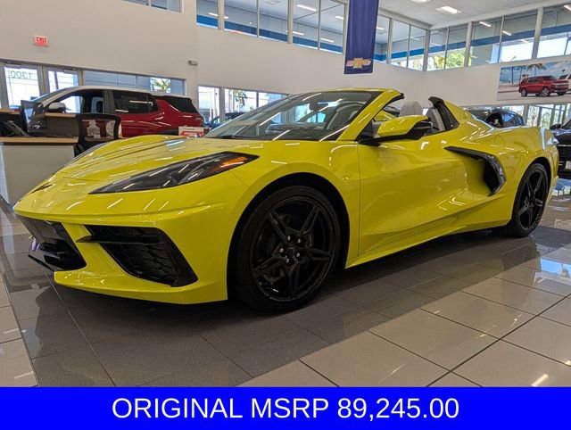 Used 2024 Chevrolet Corvette Stingray Premium Conv w/ 3LT image 2