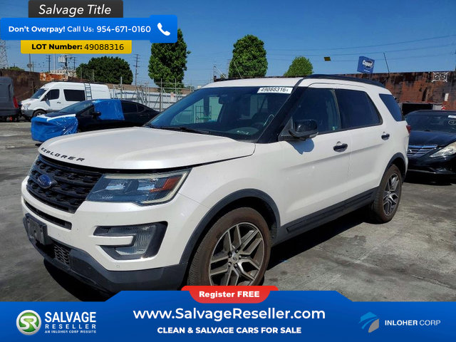 Used 2016 Ford Explorer Sport w/ Equipment Group 401A image 1
