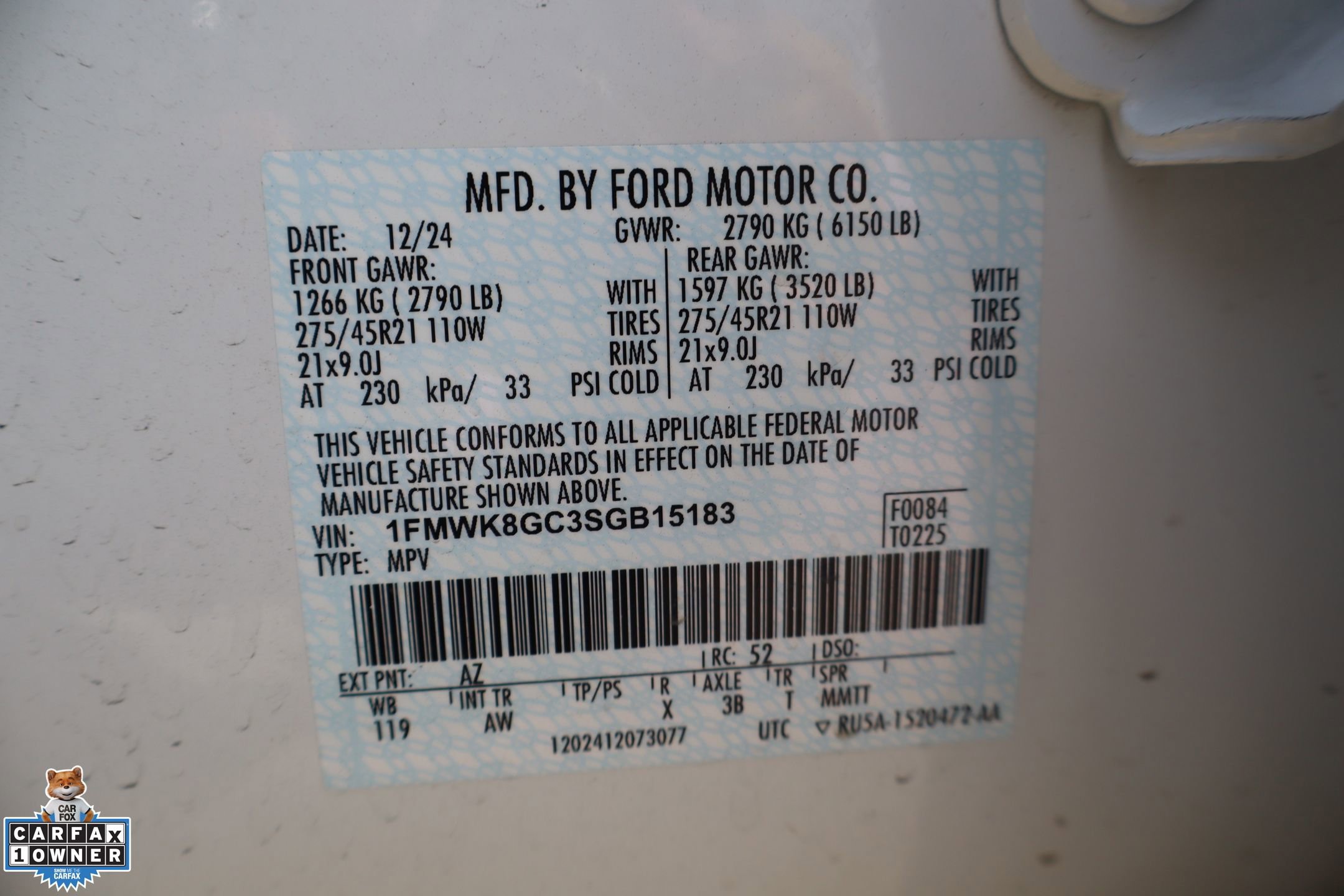 Certified 2025 Ford Explorer ST AWD/4WD image 31