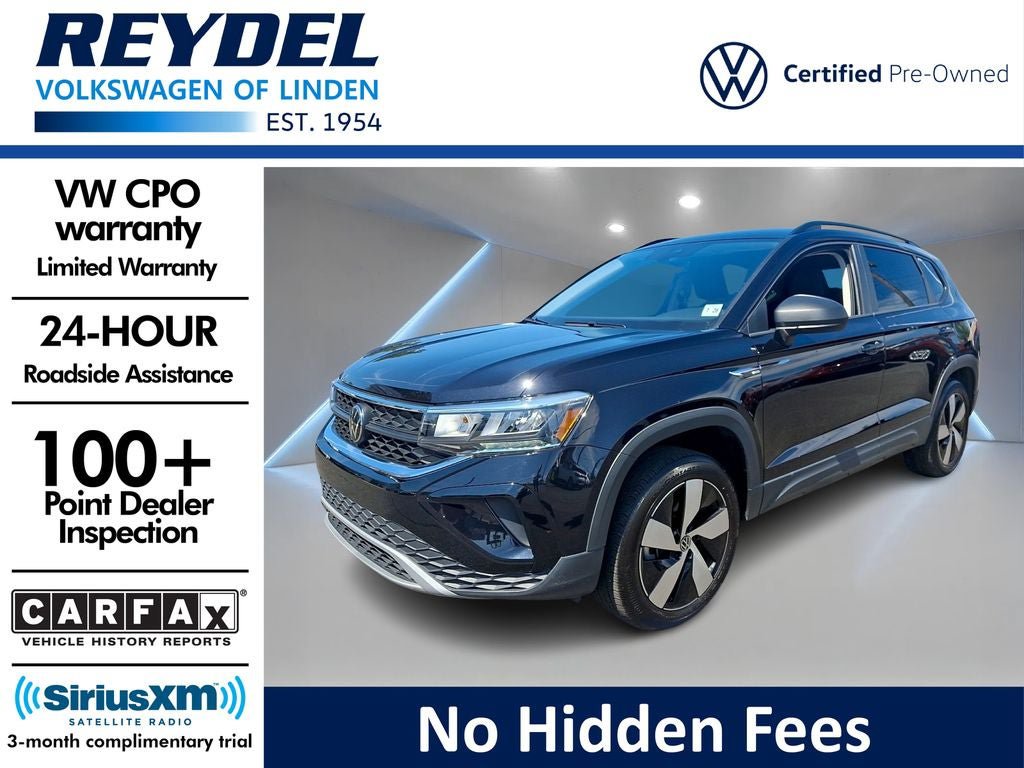 Certified 2023 Volkswagen Taos S w/ IQ Drive S Package